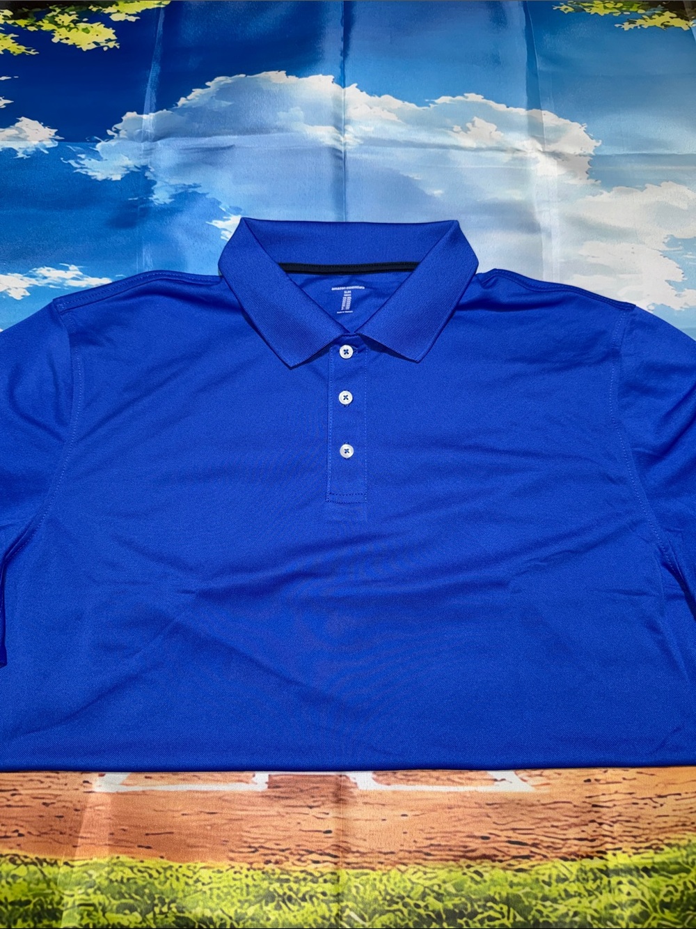 Amazon Essentials Royal Blue Men's Polo Shirt